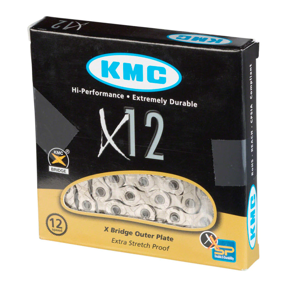 Chain KMC X12 x 126L 12 Speed Silver