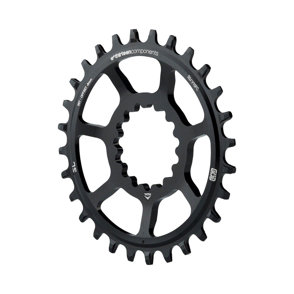 Chainring E-Thirteen 13 MD 28T Quick Connect SL Guidering
