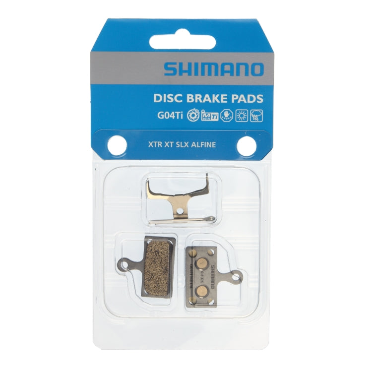 Brake Pads Shimano Metal, Without fins, Pair, F type,