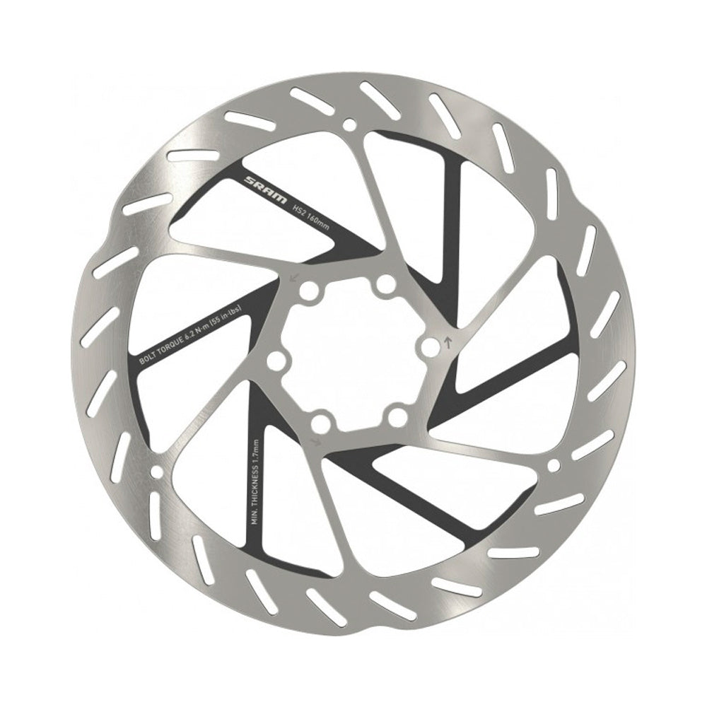 Rotor Sram HS2 6-bolt Disc Brake - 220mm ISO 6B