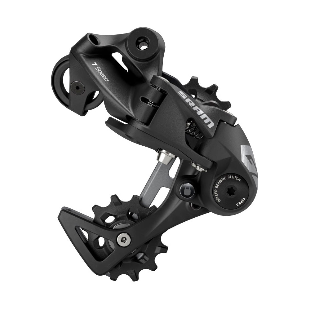 Rear Derailleur Sram GX DH, Speed: 7, Cage: Medium, Black