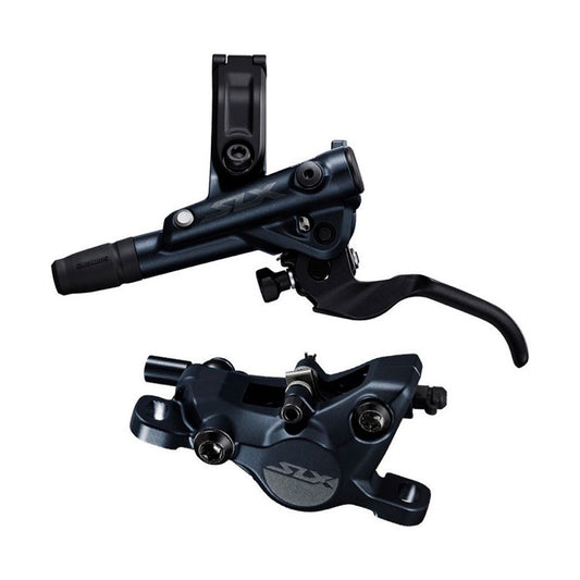 Brake Shimano SLX BL-M7100/BR-M7100 Disc Brake and Lever - Rear, Hydraulic, Post Mount, 2-Piston