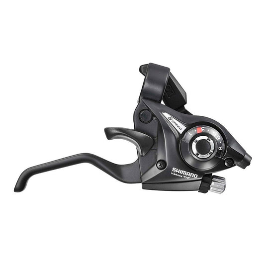 Brake Shift lever Shimano, ST-EF51 combo, 3x9sp., Black, Pair