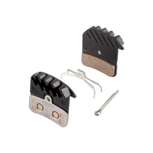 Brake Pads Shimano Metal With Fins H03C